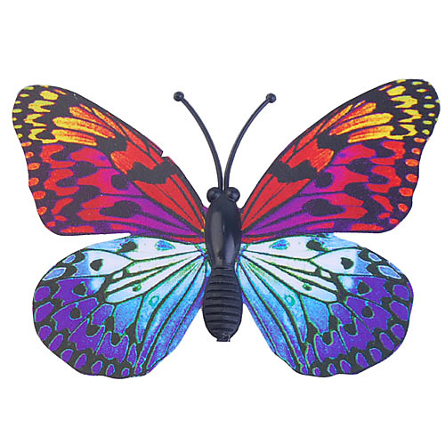 

Glow-in-Dark Butterfly 6Pcs Home 3D butterfly wall stickers with Pin&Magnet curtains Fridge Decoration
