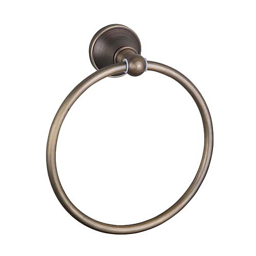

Towel Bar Antique Brass 1 pc - Hotel bath towel ring