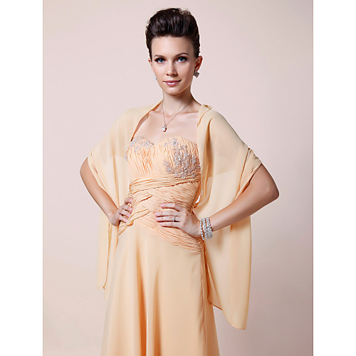 

Shawls Chiffon Wedding / Party Evening Women's Wrap With