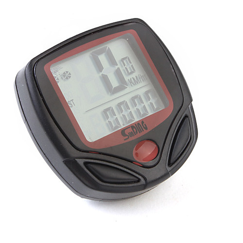 

Bike Computer,Digital LCD Cycle Computer Bicycle Speedometer 13 Functions Odometer Speed