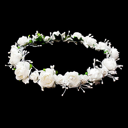 

Headpieces Wedding Flower Girl Wreath With Lovely Flowers