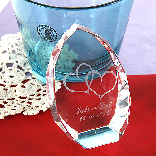 

Crystal Crystal Items Bride Parents Wedding Anniversary Housewarming