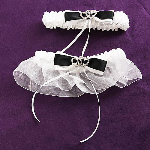 

Cotton Leg Warmers / Wedding Wedding Garter With White Bow / Lace Garters / Others Wedding / Party / Evening