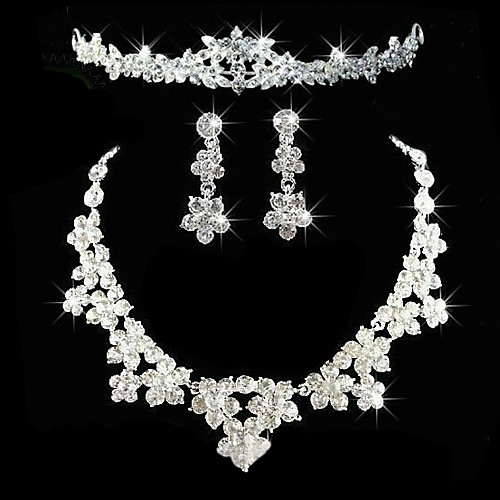 

Women's Others Jewelry Set Earrings / Necklace / Tiaras - Regular For Wedding / Party / Anniversary