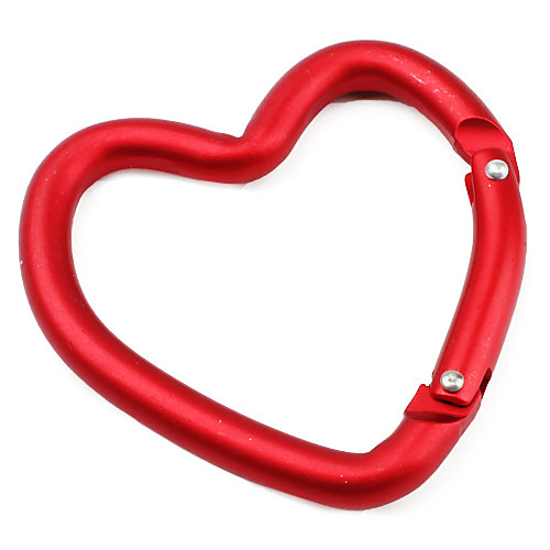 

Carabiners Portable Metal Climbing Outdoor 1 pcs Red