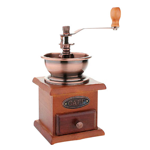 

Wooden Coffee Bean Spice Vintage Style Hand Grinder