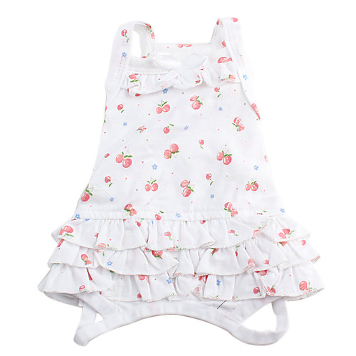 

Dog Dress Dog Clothes Costume Cotton XS S M L