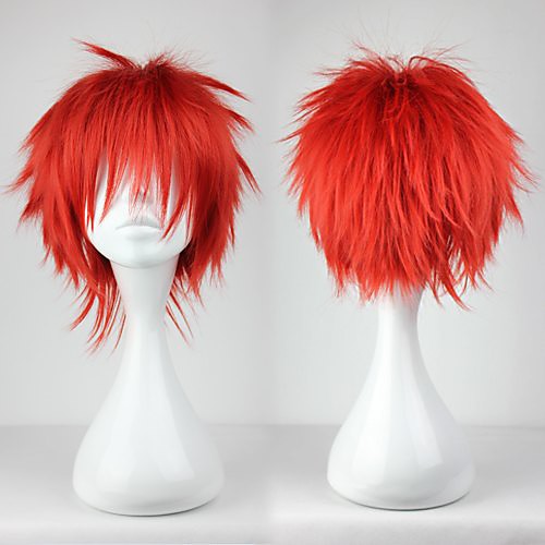 

Cosplay Akashi Seijyuurou Cosplay Wigs Men's 12 inch Heat Resistant Fiber Anime Wig