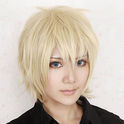 

Beyond the Boundary Konoe Cosplay Wigs Men's 12 inch Heat Resistant Fiber Anime Wig