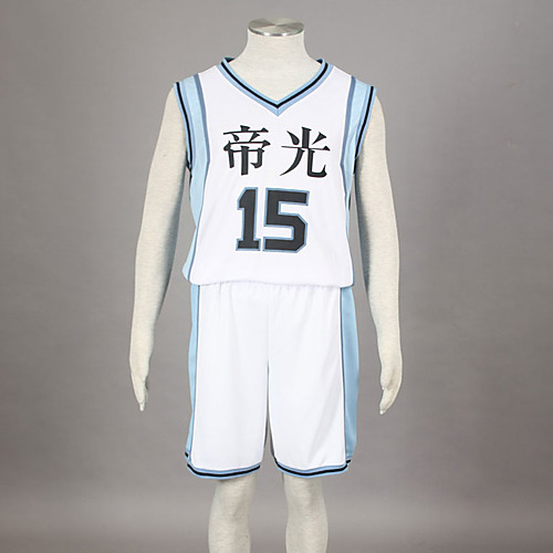 

Inspired by Kuroko no Basket Kagami Taiga Anime Cosplay Costumes Japanese Cosplay Suits Print Sleeveless Vest Shorts For Men's