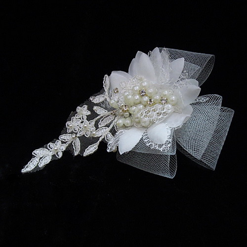 

Gorgeous Tulle/Lace With Pearl Women's Fascinators