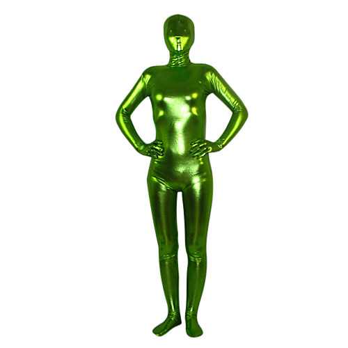 

Light Green Shiny Metallic Full body Zentai