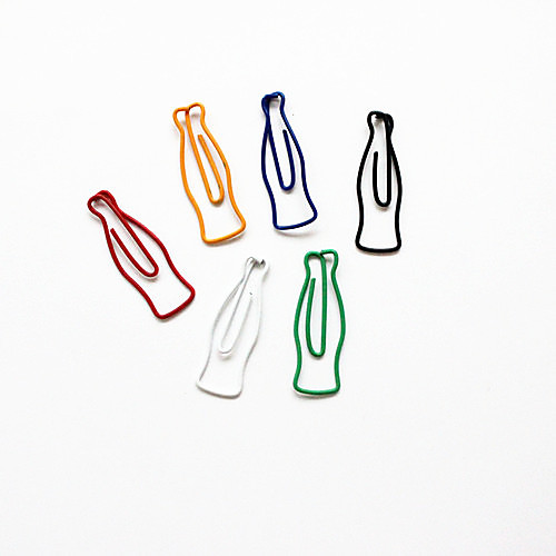 

Coke Style Colorful Paper Clips (10PCS)