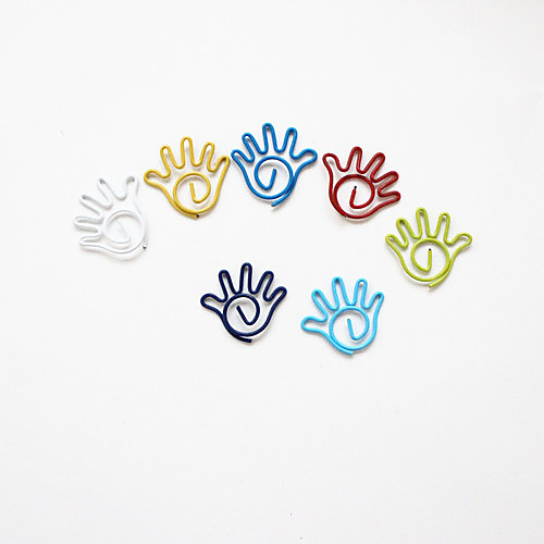 

Palm Style Colorful Paper Clips (10PCS)