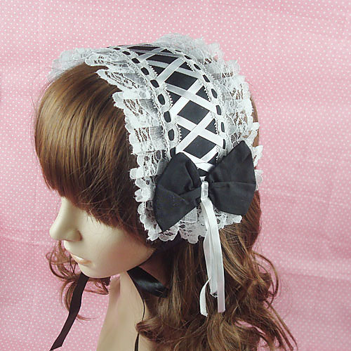 

Head Jewelry Lolita Jewelry Solid Color Lace Up Bowknot Cotton For Princess Maid Costume Cosplay Women's Costume Jewelry Fashion Jewelry / Headwear / Headwear