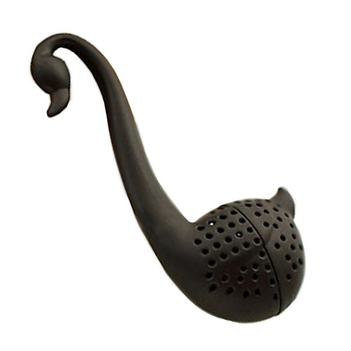 

Swan Shaped Teaspoon Tea Strainer (Random Color) Closet Storage