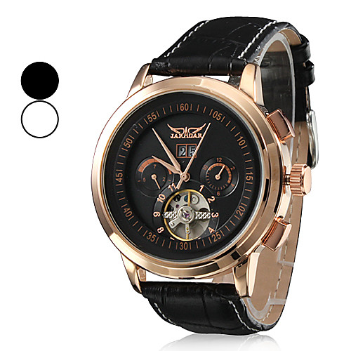

Men's Skeleton Watch Aviation Watch Analog Calendar / date / day