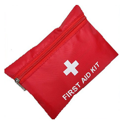 

First Aid Kit Portable First Aid Nylon Camping / Hiking Red 1 pcs