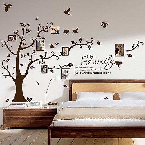 Picture Frame Wall Decals photo frame wall stickers flowers life tree botanical washable Picture Frame Wall Decals photo frame wall stickers flowers life tree botanical washable