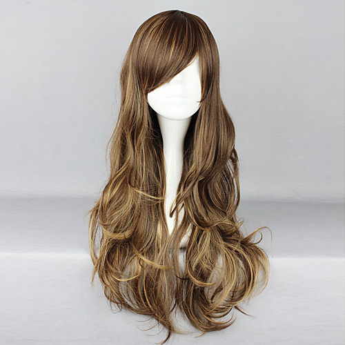 

Dress Lolita Wigs Classic Lolita Dress Yellow-Brown Classic Lolita Lolita Lolita Wig 30 inch Cosplay Wigs Solid Colored Wig Halloween Wigs
