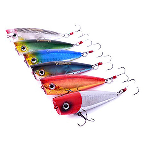 

Hard Bait Popper Hard Bait Popper Bass Trout Pike Sea Fishing Freshwater Fishing Hard Plastic