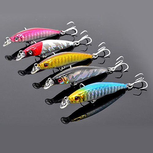 

1 pcs Hard Bait Minnow Fishing Lures Hard Bait Minnow Bass Trout Pike Sea Fishing Freshwater Fishing