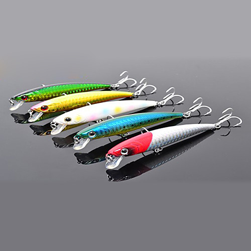 

1 pcs Fishing Lures Hard Bait Minnow Luminous Bass Trout Pike Sea Fishing Freshwater Fishing