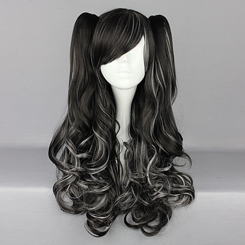 

Sweet Lolita Cosplay Wigs Women's 28 inch Heat Resistant Fiber Anime Wig