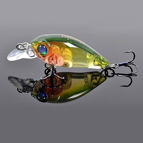 

1 pcs Hard Bait Crank Fishing Lures Hard Bait Crank Bass Trout Pike Sea Fishing Freshwater Fishing Hard Plastic