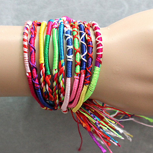 

Women's Friendship Bracelet Vintage Bracelet Ladies Unique Design Fashion Colorful Alloy Bracelet Jewelry Red For Party Daily