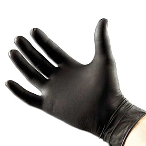 

100 pcs High Quality Tattoo & Body Art Black Disposable Tattoo Latex Gloves Available Size Accessories