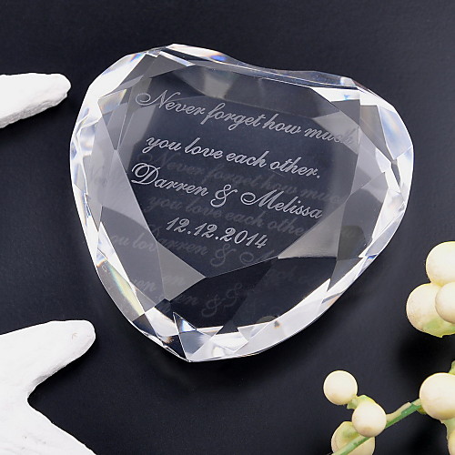 

Crystal Crystal Items Bride Groom Wedding Anniversary