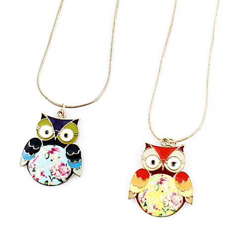 

Women's Pendant Necklace Fashion Alloy Black Red Necklace Jewelry For Daily