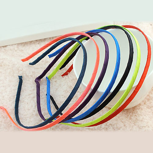

Women's Headbands For Daily Fabric Alloy Purple Red Orange / Hair Jewelry
