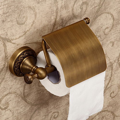 

Toilet Paper Holders Antique Brass 1 pc - Hotel bath