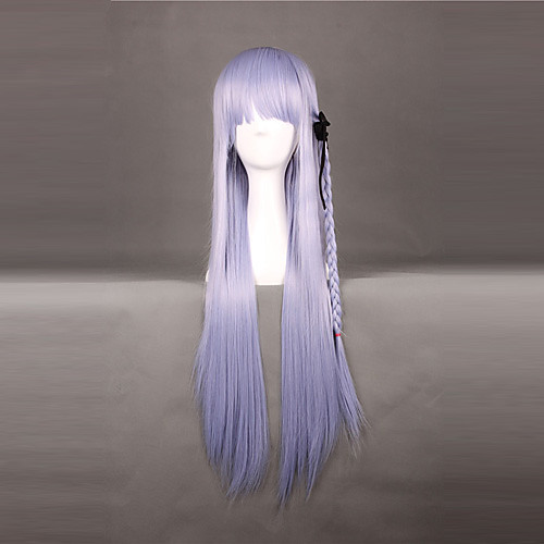 

Dangan Ronpa Kyoko Kirigiri Cosplay Wigs Women's 32 inch Heat Resistant Fiber Anime Wig