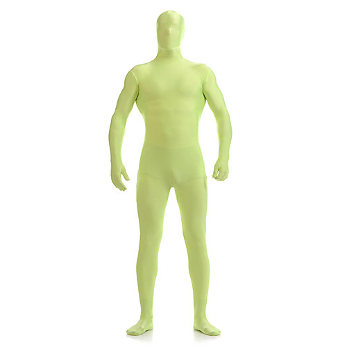 

Light Green Unisex Lycra Full Body Zentai