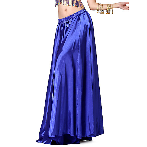 

Belly Dance Skirt Women's Training Natural Satin / Ballroom
