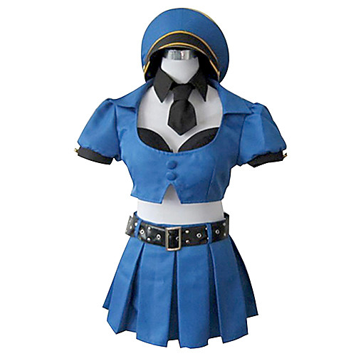 

Inspired by LOL Cosplay Video Game Cosplay Costumes Cosplay Suits Patchwork Top Skirt Cap Costumes