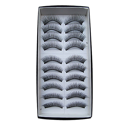 

Eyelash Extensions False Eyelashes 20 pcs Volumized / Curly / Extra Long Eyelash Classic Daily Makeup Cosmetic