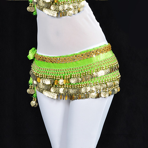 

Belly Dance Coin Beading Women's Training Polyester / Ballroom