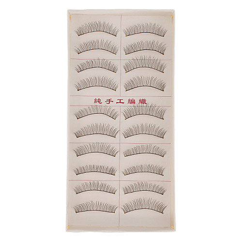 

Eyelash Extensions False Eyelashes 20 pcs Volumized / Natural / Curly Eyelash Classic Single Open Lid Daily Makeup Cosmetic