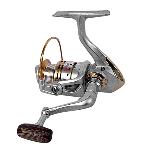 

Fishing Reel Spinning Reel 5.5:1 Gear Ratio5 Ball Bearings Right-handed / Left-handed / Hand Orientation Exchangable Sea Fishing / Bait Casting / Freshwater Fishing - GF2000