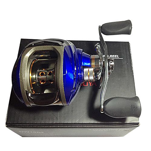 

Fishing Reel Baitcasting Reel 6.3:1 Gear Ratio11 Ball Bearings Right-handed Sea Fishing / Bait Casting / Freshwater Fishing - DW1000