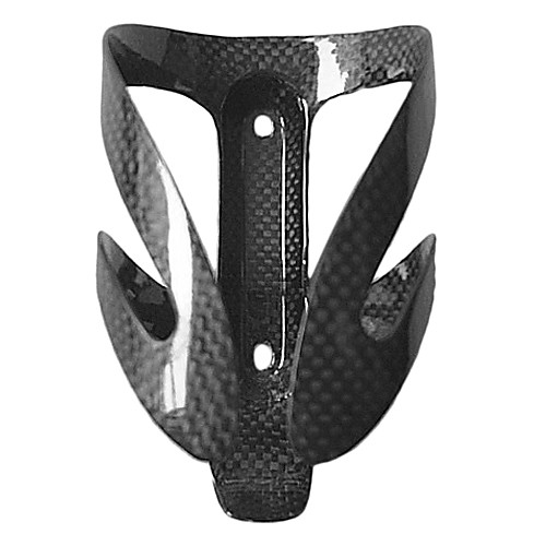 

Bike Water Bottle Cage Carbon Fiber Waterproof Lightweight Wearproof Easy to Install Convenient For Cycling Bicycle Road Bike Mountain Bike MTB Carbon Fiber Black