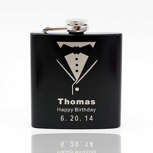 

Stainless Steel Hip Flasks Groom / Groomsman / Couple Wedding / Anniversary / Birthday