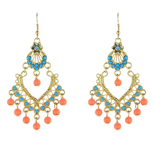

Women's Drop Earrings Dangle Earrings Bohemian Boho Resin Earrings Jewelry Blue For Party Daily Casual