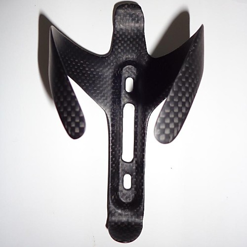 

Bike Water Bottle Cage Carbon Fiber Portable Lightweight Wearable Wearproof Durable For Cycling Bicycle Road Bike Mountain Bike MTB Carbon Fiber Full Carbon Black