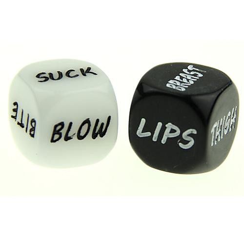 

Lover's Creative Fun Game Dice (2 PCS)