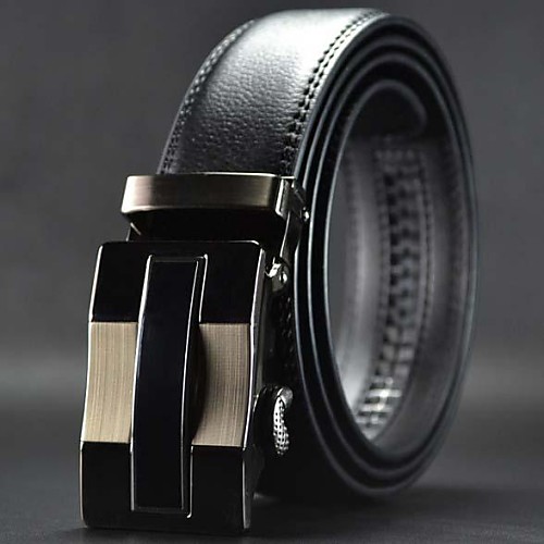 

Men's Automatic Buckle Business Leather Belt